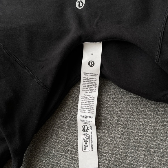 Lululemon Align Cropped Cami Tank Top *Light Support, A/B Cup - 8 - Picture 3 of 4